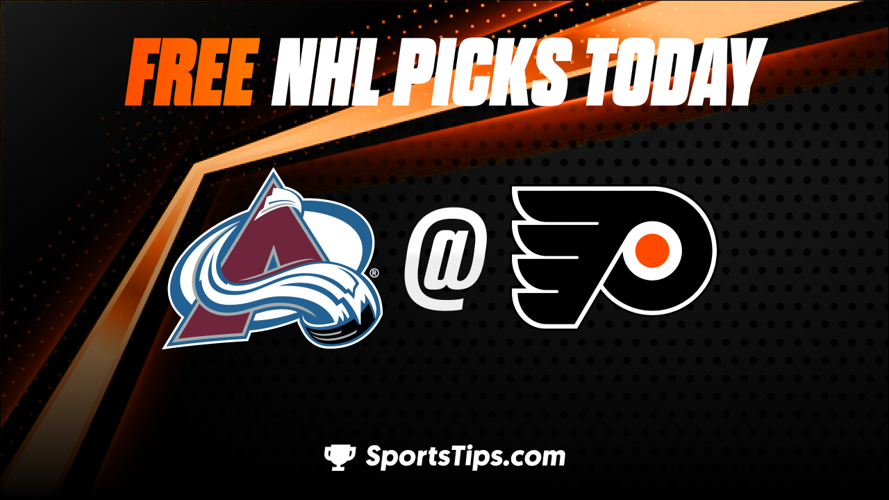 Free NHL Picks Today: Philadelphia Flyers vs Colorado Avalanche 12/5/22