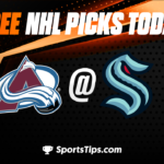 Free NHL Picks Today For Round 1: Seattle Kraken vs Colorado Avalanche 4/28/23