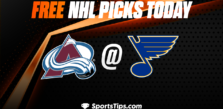 Free NHL Picks Today: St. Louis Blues vs Colorado Avalanche 12/11/22