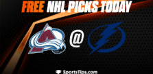 Free NHL Picks Today: Tampa Bay Lightning vs Colorado Avalanche 2/9/23