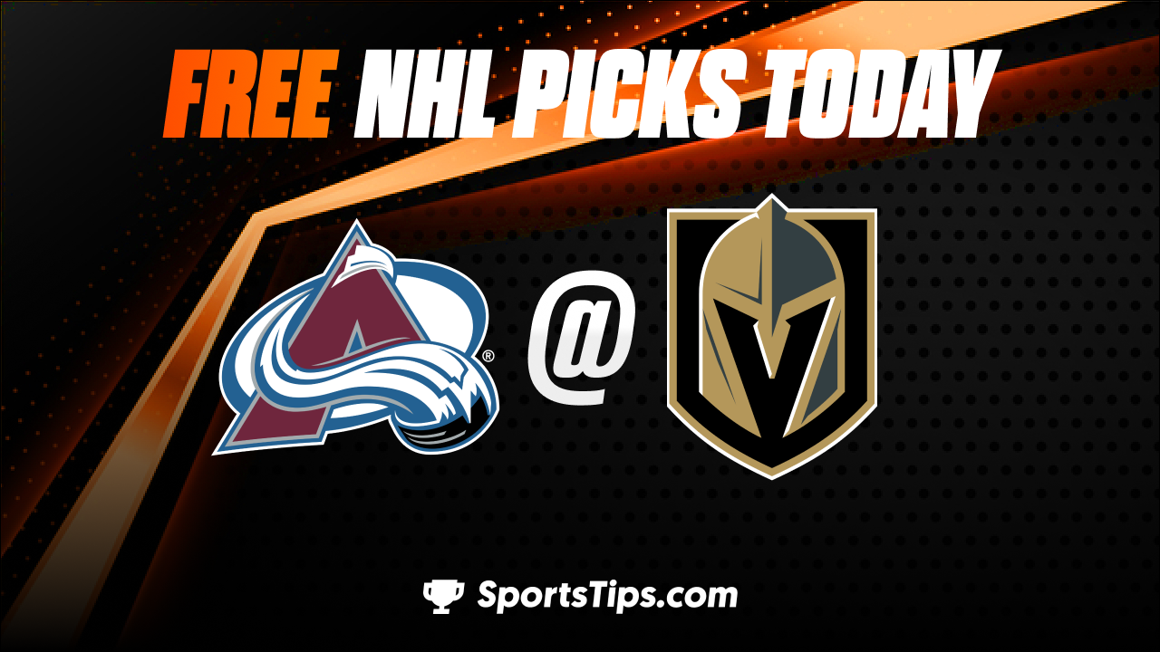 Free NHL Picks Today: Vegas Golden Knights vs Colorado Avalanche 10/22/22