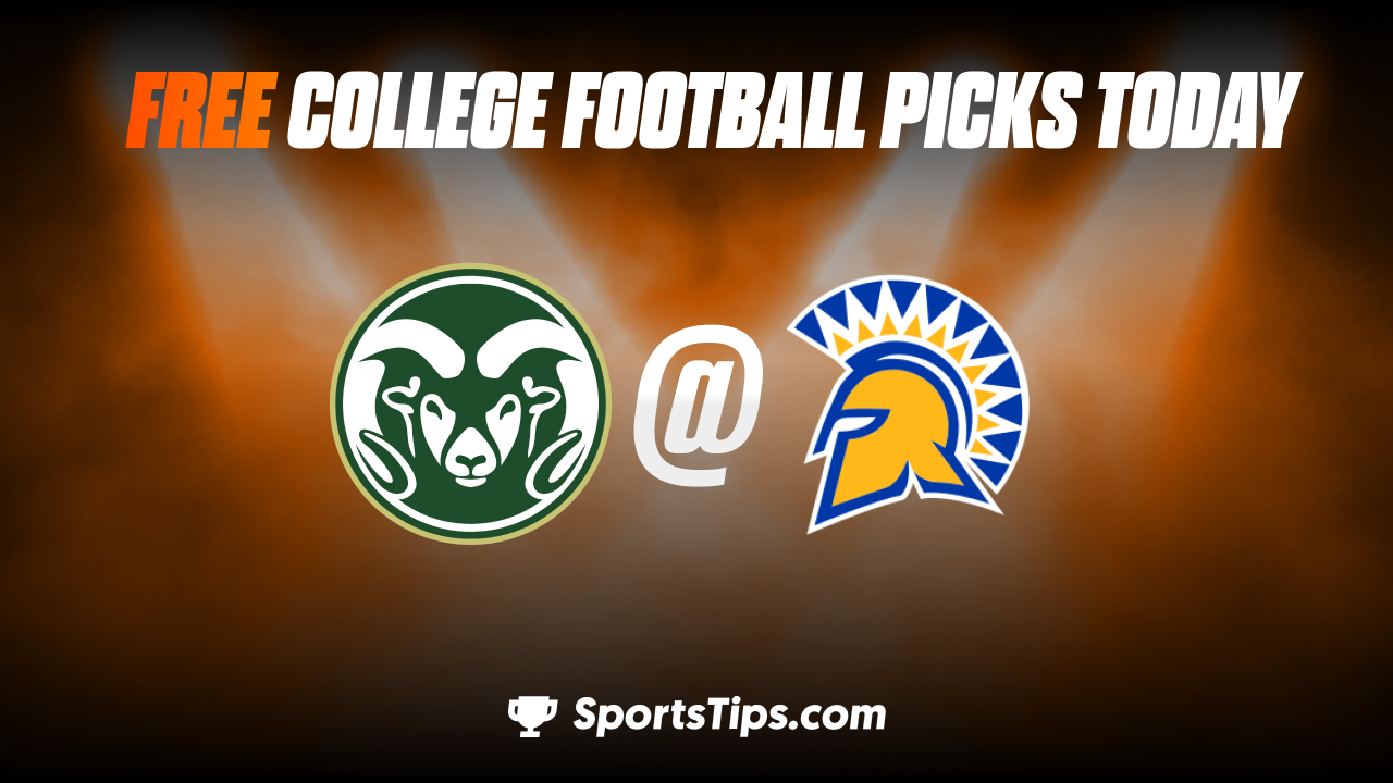 Free College Football Picks Today: San Jose State Spartans vs Colorado State Rams 11/5/22