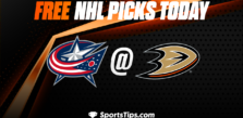 Free NHL Picks Today: Anaheim Ducks vs Columbus Blue Jackets 3/17/23