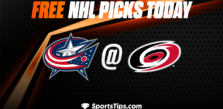 Free NHL Picks Today: Carolina Hurricanes vs Columbus Blue Jackets 10/12/22
