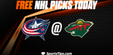 Free NHL Picks Today: Minnesota Wild vs Columbus Blue Jackets 2/26/23