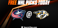 Free NHL Picks Today: Nashville Predators vs Columbus Blue Jackets 1/17/23