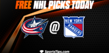 Free NHL Picks Today: New York Rangers vs Columbus Blue Jackets 3/28/23