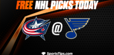 Free NHL Picks Today: St. Louis Blues vs Columbus Blue Jackets 10/15/22