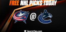Free NHL Picks Today: Vancouver Canucks vs Columbus Blue Jackets 1/27/23