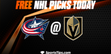 Free NHL Picks Today: Vegas Golden Knights vs Columbus Blue Jackets 3/19/23