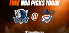Free NBA Picks Today: Oklahoma City Thunder vs Dallas Mavericks 1/8/23