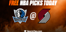 Free NBA Picks Today: Portland Trail Blazers vs Dallas Mavericks 1/14/23