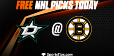 Free NHL Picks Today: Boston Bruins vs Dallas Stars 10/25/22