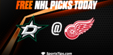 Free NHL Picks Today: Detroit Red Wings vs Dallas Stars 4/10/23