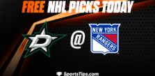 Free NHL Picks Today: New York Rangers vs Dallas Stars 1/12/23