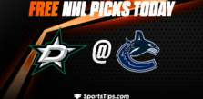 Free NHL Picks Today: Vancouver Canucks vs Dallas Stars 3/14/23