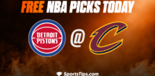 Free NBA Picks Today: Cleveland Cavaliers vs Detroit Pistons 3/4/23