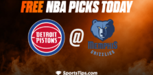 Free NBA Picks Today: Memphis Grizzlies vs Detroit Pistons 12/9/22