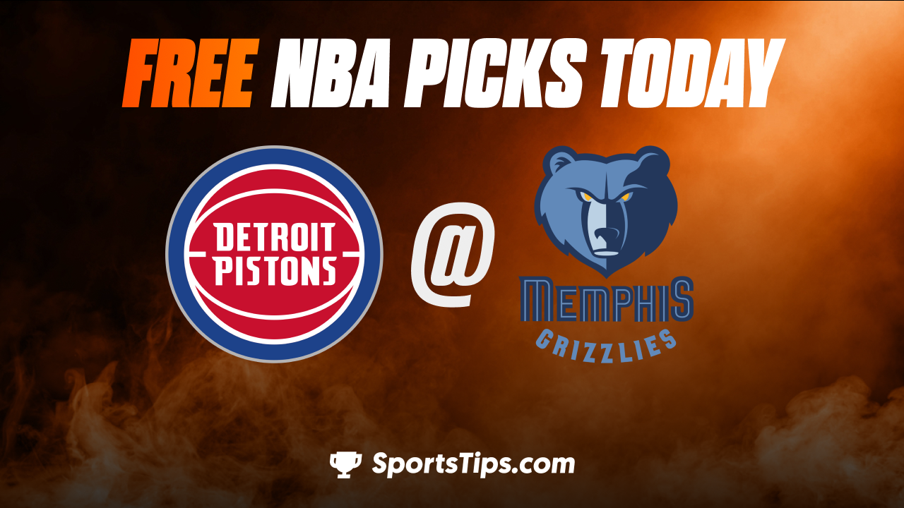 Free NBA Picks Today: Memphis Grizzlies vs Detroit Pistons 12/9/22
