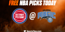 Free NBA Picks Today: Orlando Magic vs Detroit Pistons 4/2/23