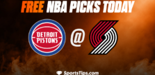 Free NBA Picks Today: Portland Trail Blazers vs Detroit Pistons 1/2/23