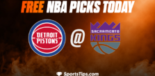 Free NBA Picks Today: Sacramento Kings vs Detroit Pistons 11/20/22