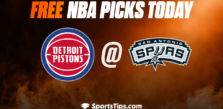 Free NBA Picks Today: San Antonio Spurs vs Detroit Pistons 1/6/23