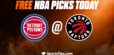 Free NBA Picks Today: Toronto Raptors vs Detroit Pistons 3/24/23