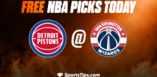 Free NBA Picks Today: Washington Wizards vs Detroit Pistons 3/14/23