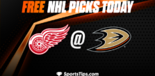 Free NHL Picks Today: Anaheim Ducks vs Detroit Red Wings 11/15/22