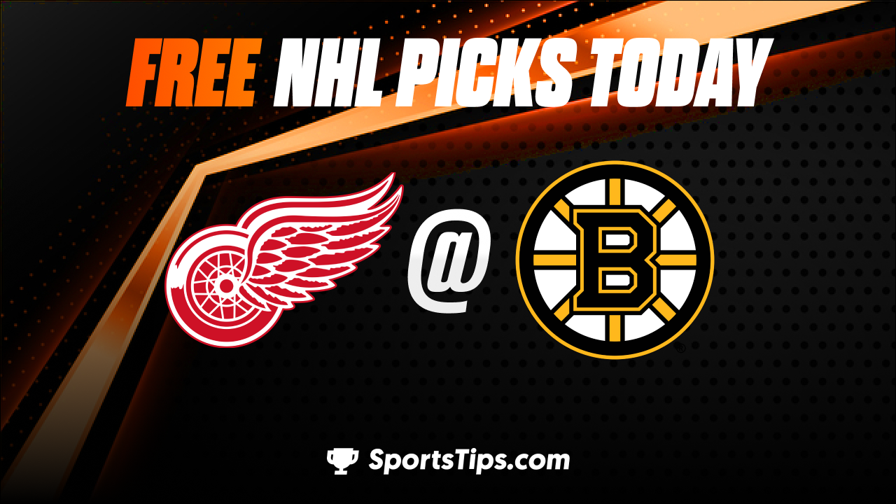 Free NHL Picks Today: Boston Bruins vs Detroit Red Wings 10/27/22