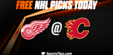 Free NHL Picks Today: Calgary Flames vs Detroit Red Wings 2/16/23