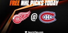 Free NHL Picks Today: Montreal Canadiens vs Detroit Red Wings 1/26/23