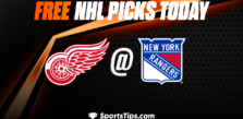 Free NHL Picks Today: New York Rangers vs Detroit Red Wings 11/6/22