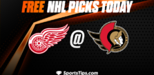 Free NHL Picks Today: Detroit Red Wings vs Ottawa Senators 12/17/22