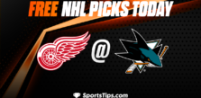 Free NHL Picks Today: San Jose Sharks vs Detroit Red Wings 11/17/22