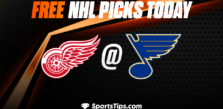 Free NHL Picks Today: St. Louis Blues vs Detroit Red Wings 3/21/23