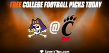 Free College Football Picks Today: Cincinnati Bearcats vs East Carolina Pirates 11/11/22
