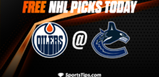 Free NHL Picks Today: Vancouver Canucks vs Edmonton Oilers 1/21/23