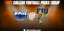 Free College Football Picks Today: Florida International Panthers vs Florida Atlantic Owls 11/12/22