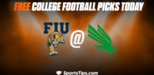 Free College Football Picks Today: North Texas Mean Green vs Florida International Panthers 11/5/22