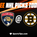 Free NHL Picks Today For Round 1: Boston Bruins vs Florida Panthers 4/26/23