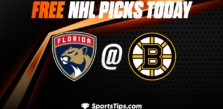 Free NHL Picks Today For Round 1: Boston Bruins vs Florida Panthers 4/19/23