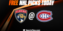 Free NHL Picks Today: Montreal Canadiens vs Florida Panthers 1/19/23