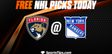 Free NHL Picks Today: New York Rangers vs Florida Panthers 1/23/23