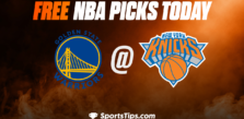 Free NBA Picks Today: New York Knicks vs Golden State Warriors 12/20/22