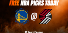 Free NBA Picks Today: Portland Trail Blazers vs Golden State Warriors 4/9/23