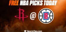Free NBA Picks Today: Los Angeles Clippers vs Houston Rockets 10/31/22