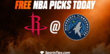 Free NBA Picks Today: Minnesota Timberwolves vs Houston Rockets 11/5/22