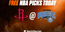 Free NBA Picks Today: Orlando Magic vs Houston Rockets 11/7/22